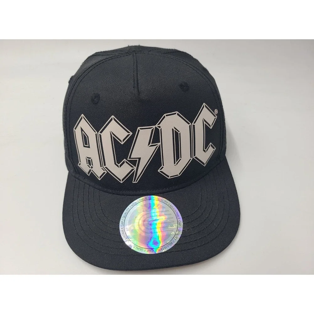 Kids 2-4‎ Years AC/DC H&M Snapback Hat Cap Polyester Rock Band Music Boys Black